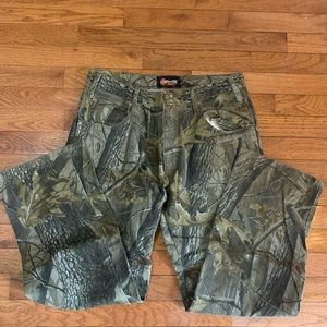 Outfitters ridge realtree hardwoods double knee jeans size 32x30